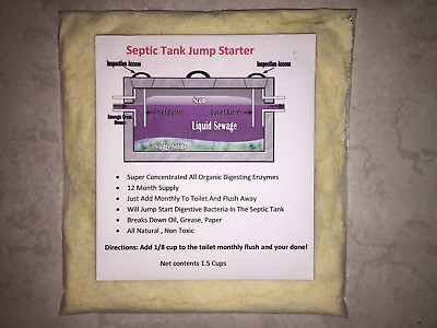 #ad Septic Tank System Booster Treatment 12 month supply $18.11