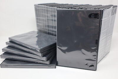 New Amaray Eco Lite Replacement Black DVD Cases Pick Your Quantity $1299.99