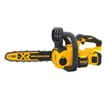 #ad DEWALT DCCS620P1 20V MAX XR Cordless Compact 12 in. Chainsaw Kit 5 Ah New $215.00
