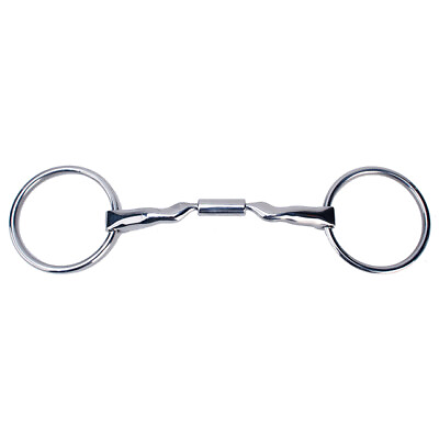 #ad 23TO 5quot; Toklat Myler Loose Ring Mb 04 14Mm Stainless Steel Low Port Snaffle $113.95