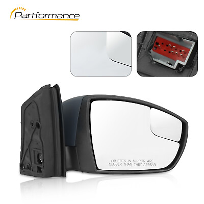 #ad Passenger Side View Mirror RH With Light F1EZ17682R For Ford Focus 2015 2018 $79.79