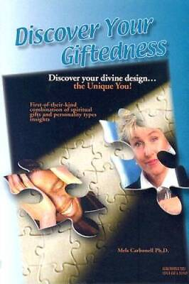 #ad Discover Your Giftedness Hardcover By Carbonell Mels GOOD $7.10