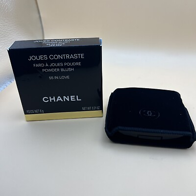 #ad Chanel Cosmetic Joues Contraste Powder Blush 100% AUTHENTIC #55IN LOVE 0.21oz $50.00