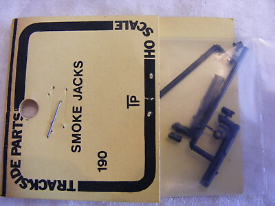 #ad Vintage HO Scale Trackside Parts 190 Smoke Jacks e $14.99