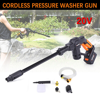 20V Hydroshot Cordless Portable Pressure Power Cleaner Car Washer Water Pump $54.01