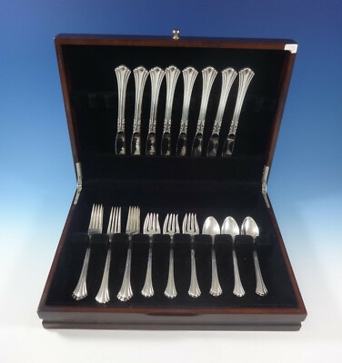 #ad #ad Eighteenth Century by Reed amp; Barton 18th Sterling Silver Flatware Set 32 Pieces $1950.00