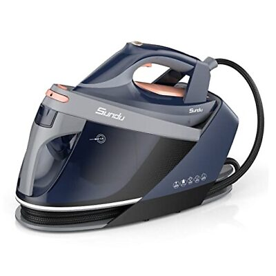 #ad Pro Steam Station with Ceramic Soleplate 1800W Steam Station Iron for Blue $301.32