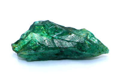 #ad 65 Ct Colombian Natural Emerald Green Earth Mined Rough Loose Gemstone $19.06
