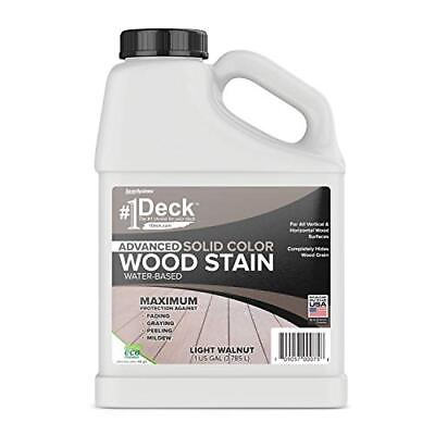 #ad #ad #1 Deck Wood Deck Paint and Sealer Advanced Solid Color Deck Stain for Deck... $69.66