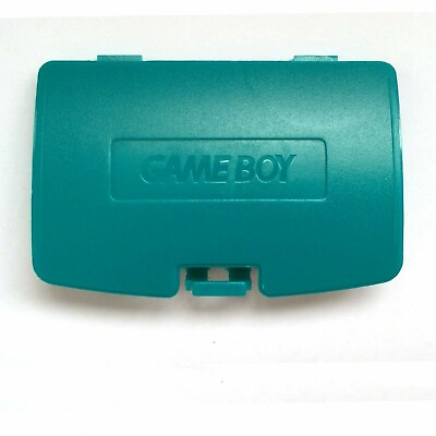 #ad New TEAL Battery Cover for Game Boy Color System Light Blue Replacement Door $1.95