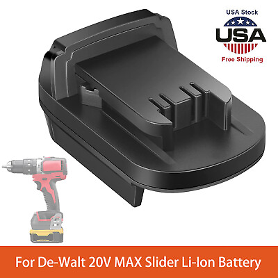 #ad #ad Battery Adapter for Dewalt 20V Li Ion Batteries Convert to Milwaukee 18V Tools $12.99
