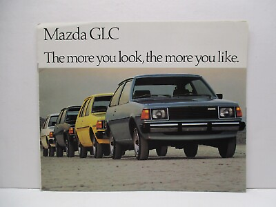#ad Mazda GLC Engine Gas Oil Parts Dealer Brochure Auto Racing Import Tools $10.62