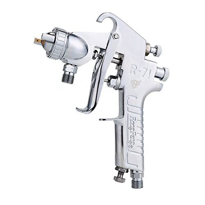 #ad Ouya Spray Gun Pressure Feed Paint Sprayer Nozzle Size 1.5mm Silver $84.29