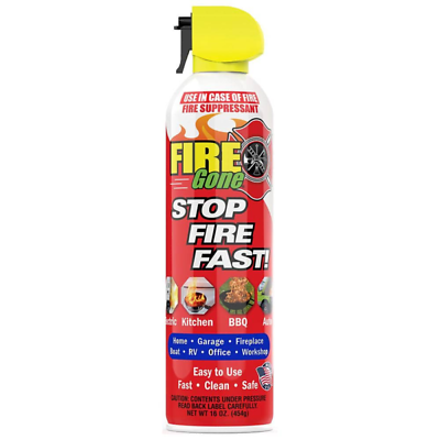 #ad 16 Oz. A:B:C Multiple Use Fire Extinguisher Spray Suppressant $16.99