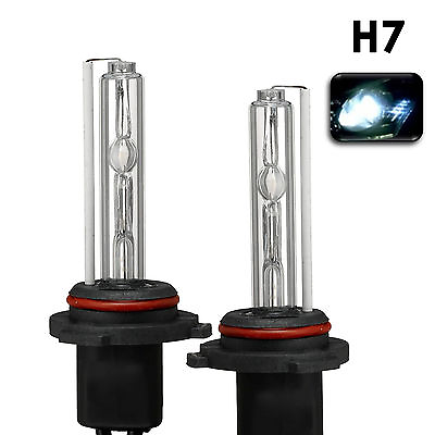#ad 2X NEW HID XENON H7 Headlight Fog Light Replacement Bulbs AC 6000K Crystal White $14.99
