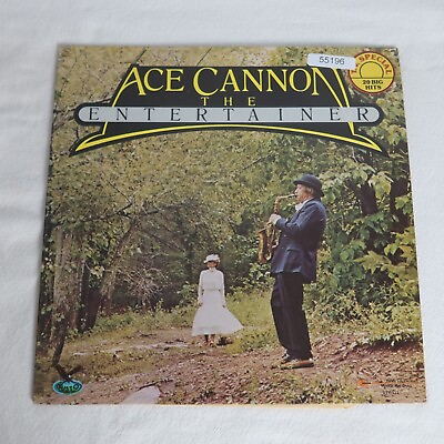 #ad Ace Cannon The Entertainer Tv Special LP Vinyl Record Album $4.62