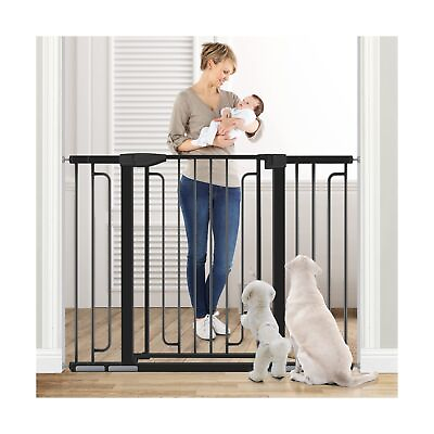 #ad 36quot; Extra Tall Baby Gate for Stairs Doorways ALVOD 29.93 51.5quot; Wide Auto Clo... $102.58