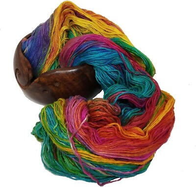 #ad #ad Knitsilk Silk Roving Worsted Yarn 100% Recycled amp; Hand Dyed Mulberry Silk $15.00