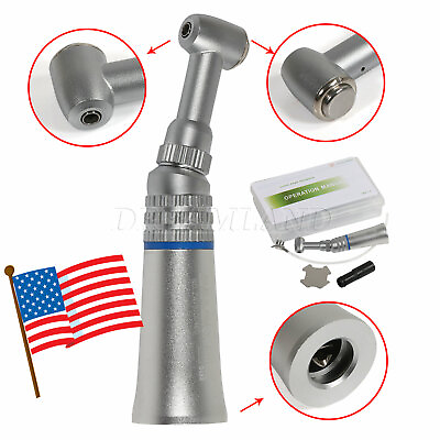 #ad Dental Push Button Low Speed Contra Angle Handpiece E type 1:1 PAD 2.35mm HB DZ $16.99