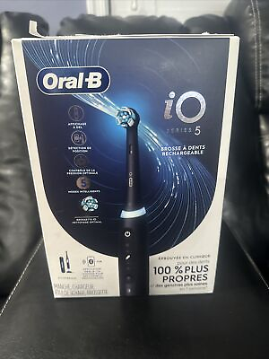 #ad Oral B iO Series 5 Electric Toothbrush Black $69.99