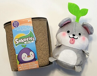 #ad #ad Sakuties CAMPBELL the Mouse 4quot; Mini Collectible Plush Series 2 Grow A Smile $10.99