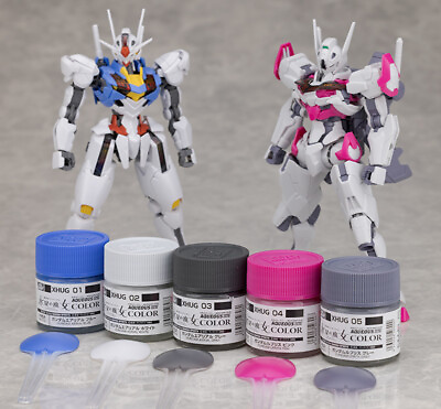 #ad Gunze Mr.Hobby Gundam Aqueous Hobby Color XHUG01 13 10ml multiple choice $4.99