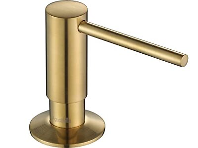 #ad AguaStella ASF026BG Built in Soap Dispenser Brushed Gold for Kitchen Sink with S $46.14