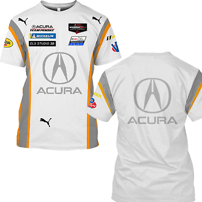 #ad Acura Racing Team T shirt 3D Full Printing All Size S 5XL Gift For Her Him $9.99