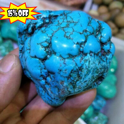 #ad Natural Turquoise Rough Gemstone Blue Quartz Crystal Specimen Stones . $2.46