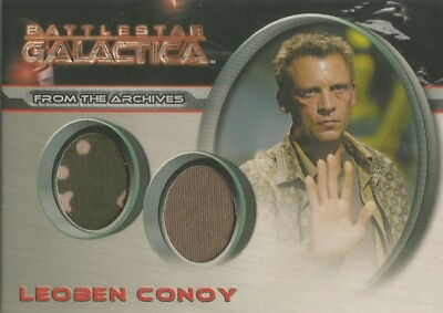 Battlestar Galactica Season 1 DC1 quot;Leoben Conoyquot; Costume Case Card Unsealed #ad GBP 19.99