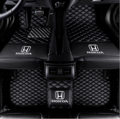 #ad For Honda All Models Waterproof Custom Car Floor Mats Front amp; Rear Carpet Liner $85.00