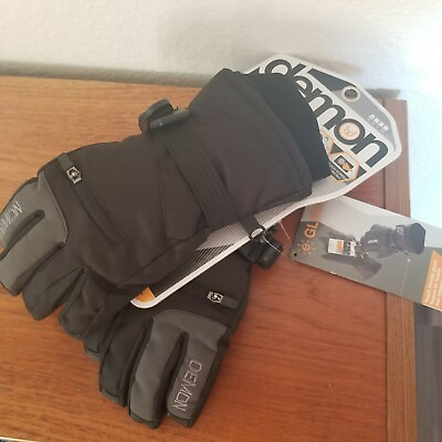 #ad Demon Snow Gloves with Hot Pocket Slot and Touch Screen Ability $25.00