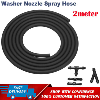 #ad Washer Nozzle Spray Pump Hose Wiper Tube Headlight Pipe Front Rear Windshield * $6.39