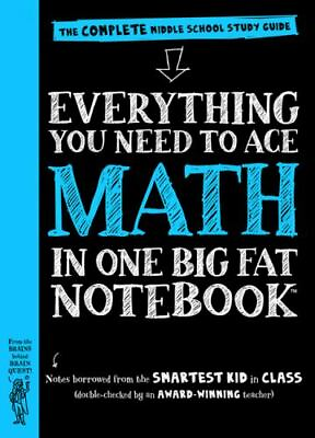 #ad #ad Everything You Need to Ace Math in One Big Fat Notebook: The Complete Middle... $5.37