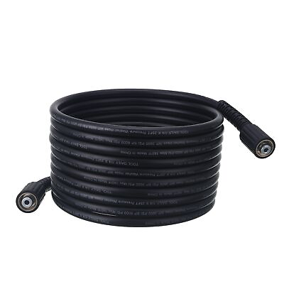 #ad Tool Daily High Pressure Washer Hose 25 FT X 1 4 Inch 3600 PSI M22 14mm R... $26.48