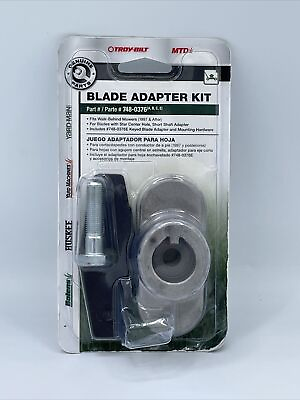 #ad MTD TROY BILT Lawn Mower Blade Adapter #748 0376 $9.99