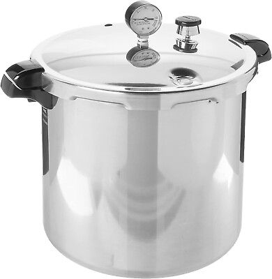 #ad Presto 23 Qt Induction Pressure Canner Cooker w Stainless Steel Clad Base $176.99