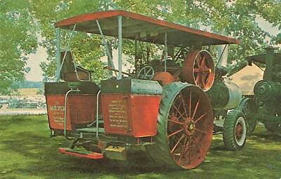 #ad Vintage Postcard The Baker Special Steam Engine A.D. Baker Co. Swanton Ohio $12.99