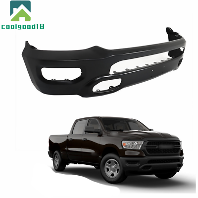 #ad For 2019 2023 Dodge Ram 1500 Steel Front Bumper Replacement With Fog Lamps $321.98