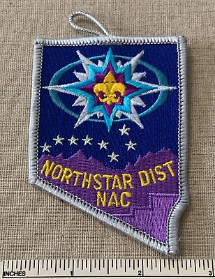 #ad NORT STAR DISTRICT Boy Scout Uniform Badge PATCH BSA DP NAC Camp Scouting $14.99