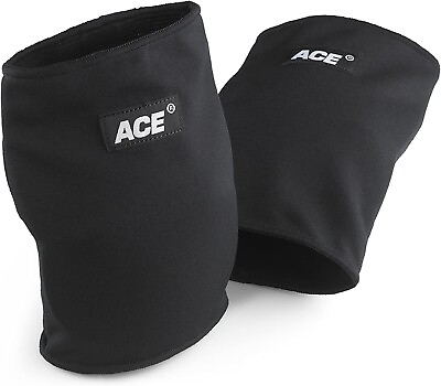 #ad #ad ACE Elbow Pads Knee Pads Shock Absorbing Black One Size 11 15 Inch Circumferenc $10.69
