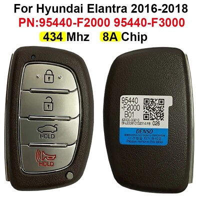 #ad for Hyundai Elantra 2016 2017 2018 Smart Remote Key Fob 95440 F2000 95440 F3000 $29.58