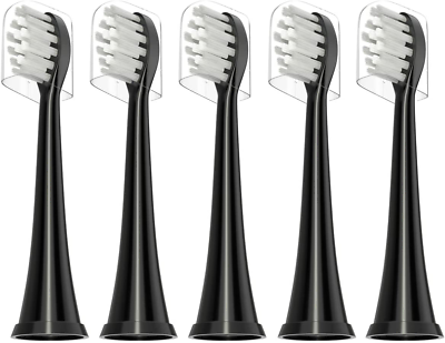 #ad Toothbrush Heads Compatible with TAO Clean Electric Toothbrush Heads5 Pack Bla $19.99