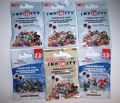 #ad Disney Infinity Power Disc Pack Series 1 2 3 TRU Originals Marvel 1.0 2.0 3.0 $3.97