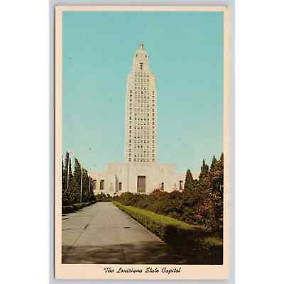 #ad Postcard LA Baton Rouge Louisiana State Capitol $5.41