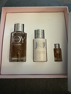 #ad JOY by Christian Dior 3 Piece Boxed Gift Set EDP Intense For Women $125.00