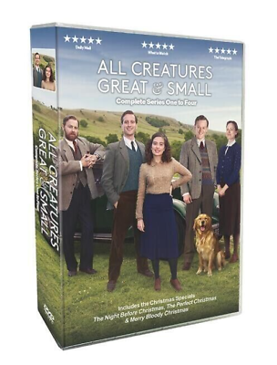 #ad All Creatures Great And Small The Complete Series Season 1 4 DVD Box Set $25.90