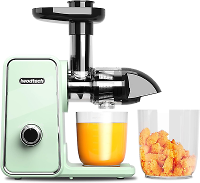 iwodtech Slow Masticating Juicer with 2 Speed Modes Easy to clean cold press #ad #ad $112.79