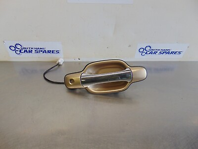 #ad Isuzu Dmax Door handle exterior Rodeo 02 06 Drivers right Front Gold Chrome GBP 20.00