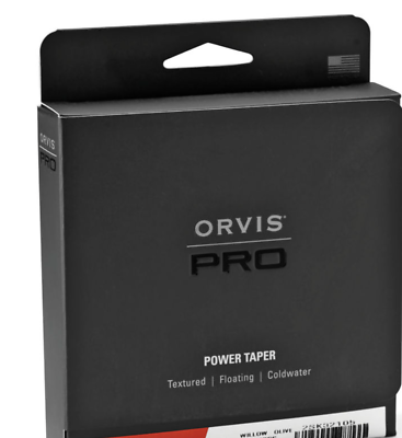 #ad ORVIS Pro Power Taper Textured Floating Coldwater Fish Line WF 3 Willow $129 $114.00